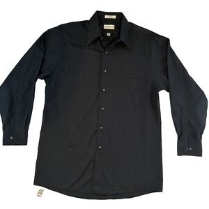 Van Heusen Mens Dress Shirt Long Sleeve Button Up Medium 15 1/2 32/33